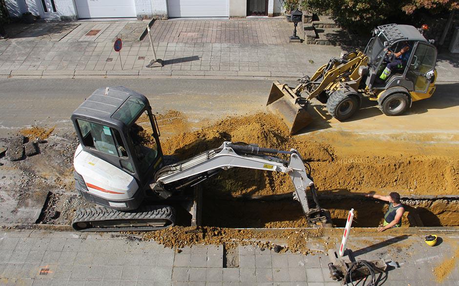 travaux assainissement Angerville